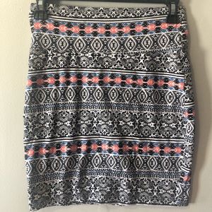 Charlotte Russe High  waisted mini skirt